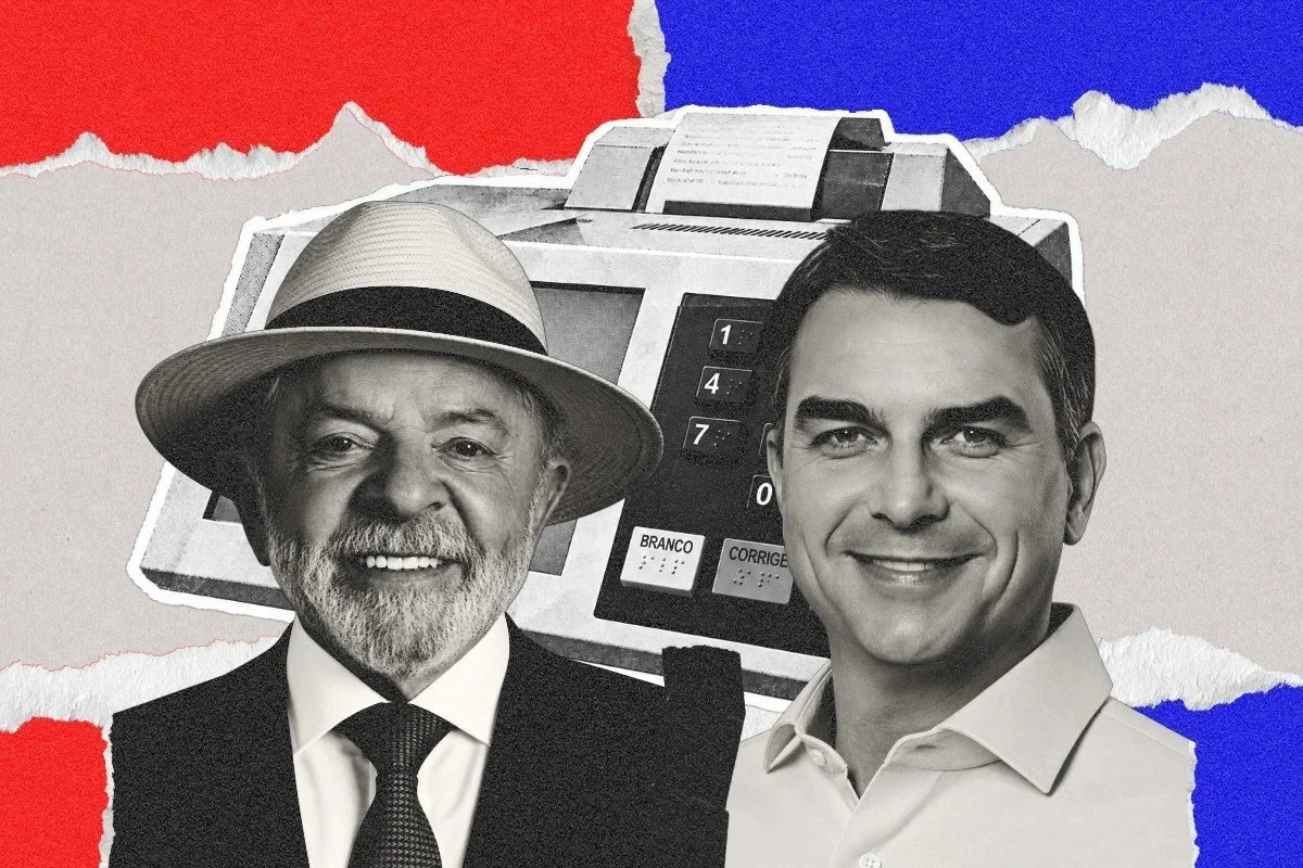 Lula lidera Flávio em disputa presidencial apertada