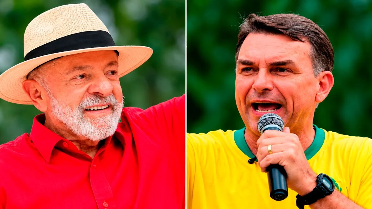 Lula dispara e deixa Flávio para trás nas redes